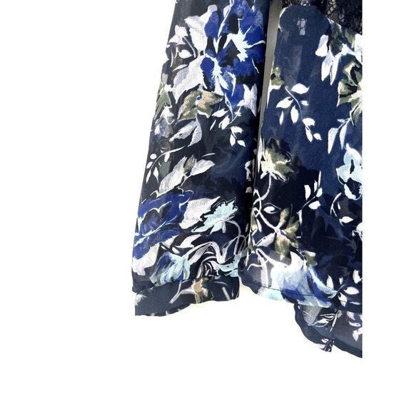 ASTR Floral Relaxed Boho Blouse M - Picture 5 of 11